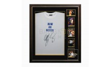 กรอบรูปเสื้อยึด พร้อมลายเซ็นคนมีชื่อเสียง